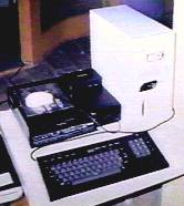 Computer 2+ MSX conected with Video K7 in real time using S-video program